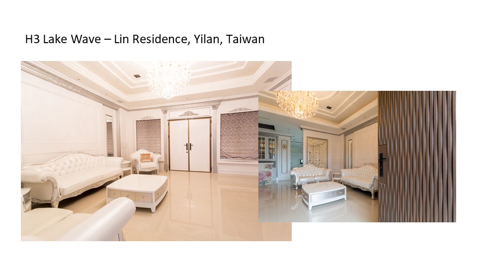 H3 Lake Wave – Lin Residence, Yilan, Taiwan, Blue Whale Door