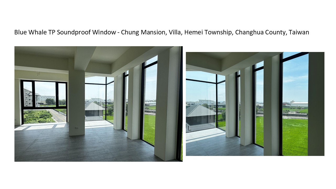 Blue Whale TP Soundproof Window - Chung Mansion, Villa, Hemei Township, Changhua County, Taiwan, Blue Whale Door