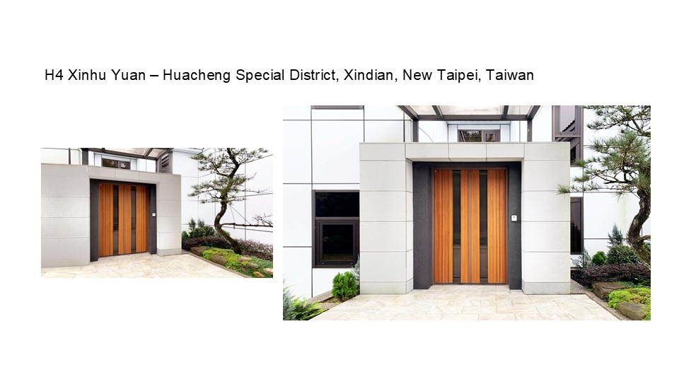 H4 Xinhu Yuan – Huacheng Special District, Xindian, New Taipei, Taiwan, Blue Whale Door