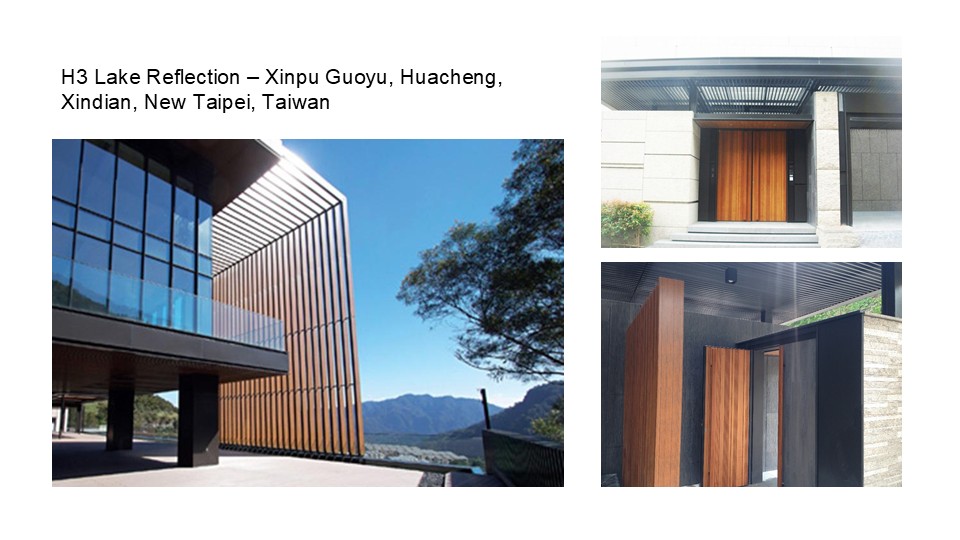 H3 Lake Reflection – Xinpu Guoyu, Huacheng, Xindian, New Taipei, Taiwan, Blue Whale Door
