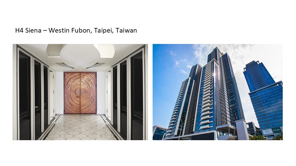 H4 Siena – Westin Fubon, Taipei, Taiwan, Blue Whale Door
