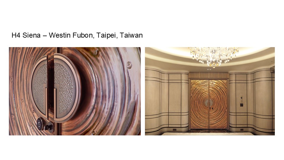 H4 Siena – Westin Fubon, Taipei, Taiwan, Blue Whale Door