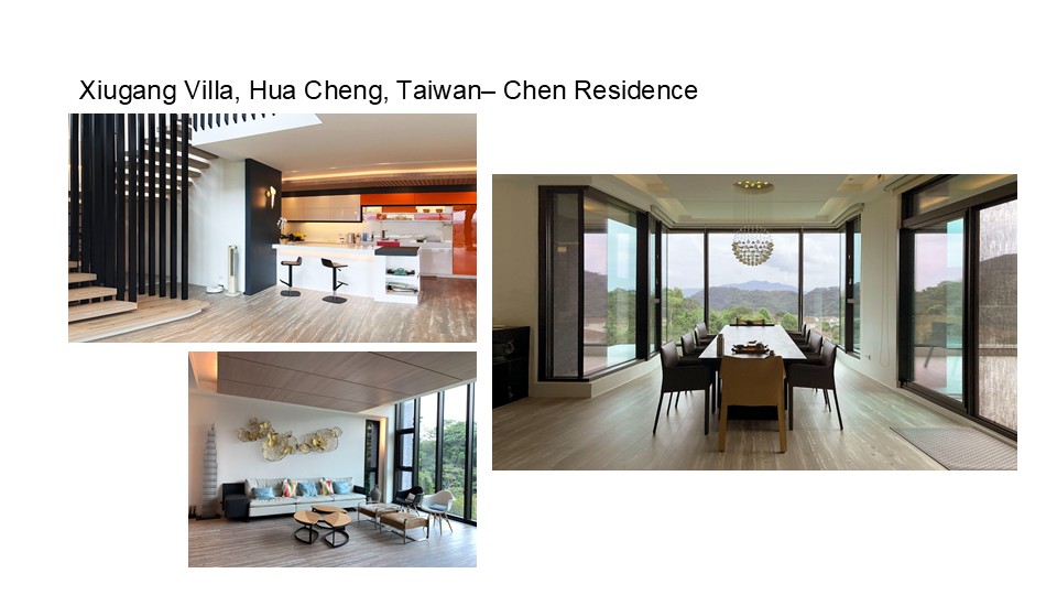 Xiugang Villa, Hua Cheng, Taiwan– Chen Residence, Blue Whale Door